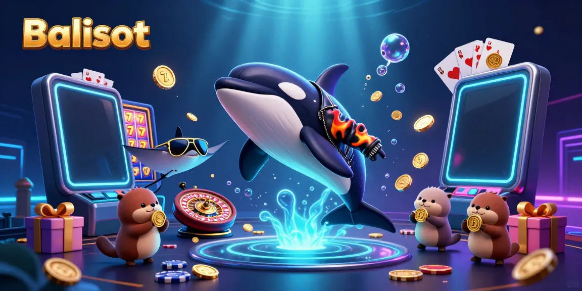 Balislot thrills with vibrant sea creatures and casino games, showcasing a world of endless fun.