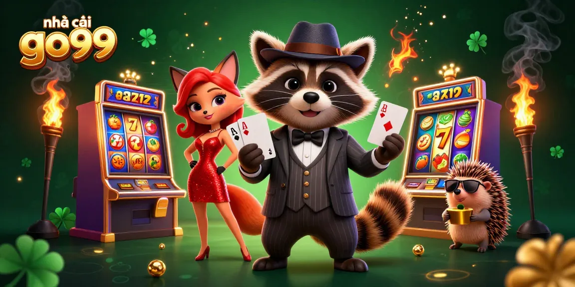 Engage with immersive action at nhà cái go99 featuring dynamic slot machines and charming characters.
