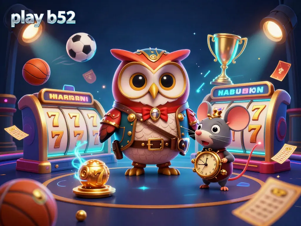 Engage in thrilling moments as you play b52 at this vibrant casino filled with unique game elements and characters.