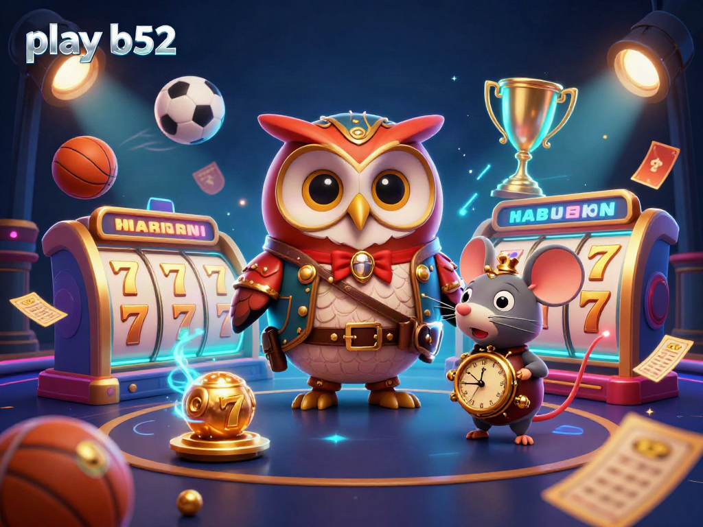 Engage in thrilling moments as you play b52 at this vibrant casino filled with unique game elements and characters.