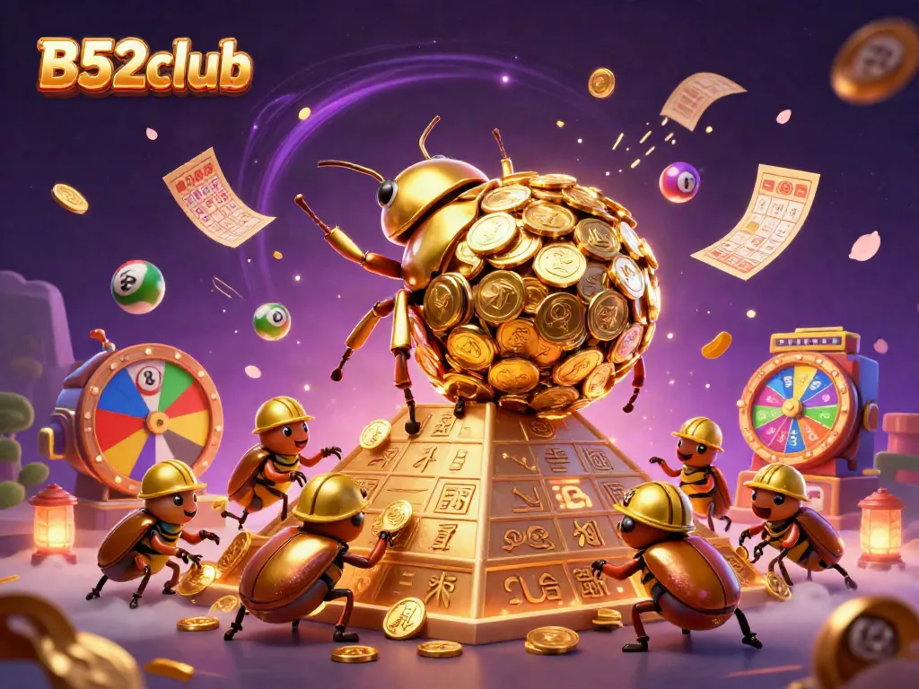 Bets and wins await at B52club, featuring exciting lottery elements and dynamic games.
