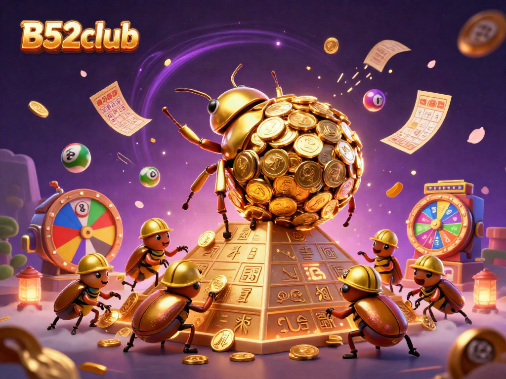 Bets and wins await at B52club, featuring exciting lottery elements and dynamic games.