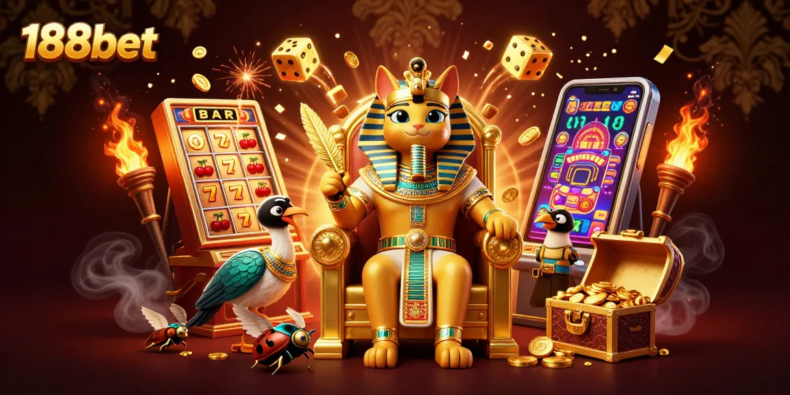 Experience thrilling gameplay at 188bet with an Egyptian-themed casino adventure.