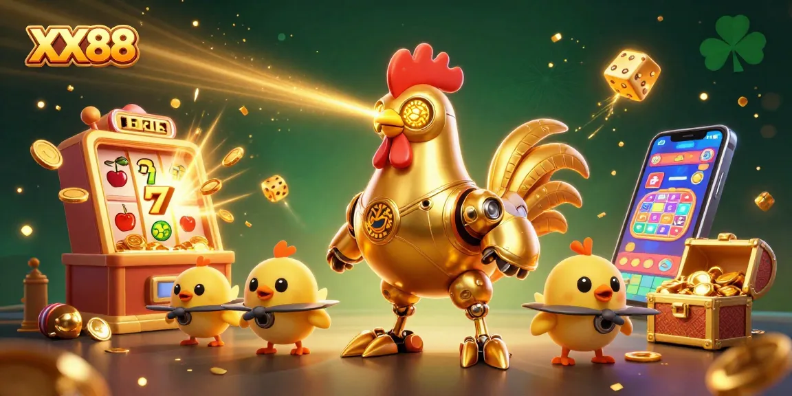 Experience the excitement of winning at XX88's vibrant casino games with engaging characters and stunning visuals.