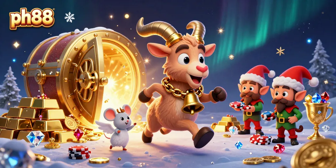 Experience the thrilling ph88 casino with Krampus, an angel mouse, and mischievous gremlins.