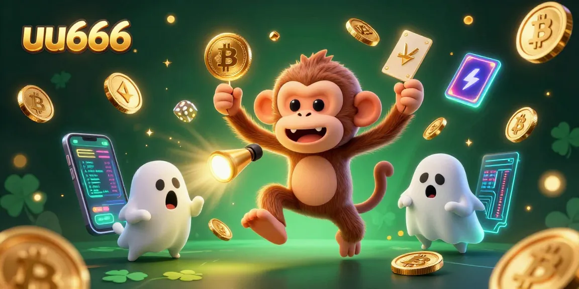 Engage in thrilling online gaming at uu666 with a vibrant haunted casino scene.