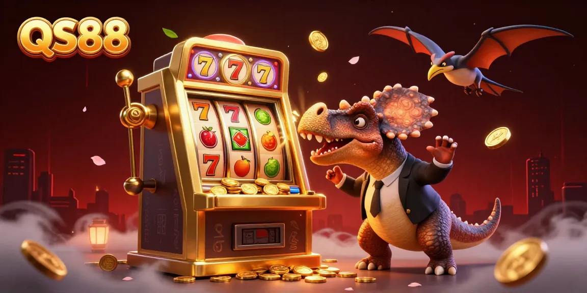 Experience QS88's thrilling jackpot action with vibrant characters and dynamic gameplay.
