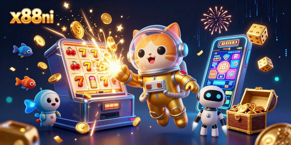 Win big at x88ni with vibrant alien-themed casino adventure featuring jackpot excitement and colorful game elements.
