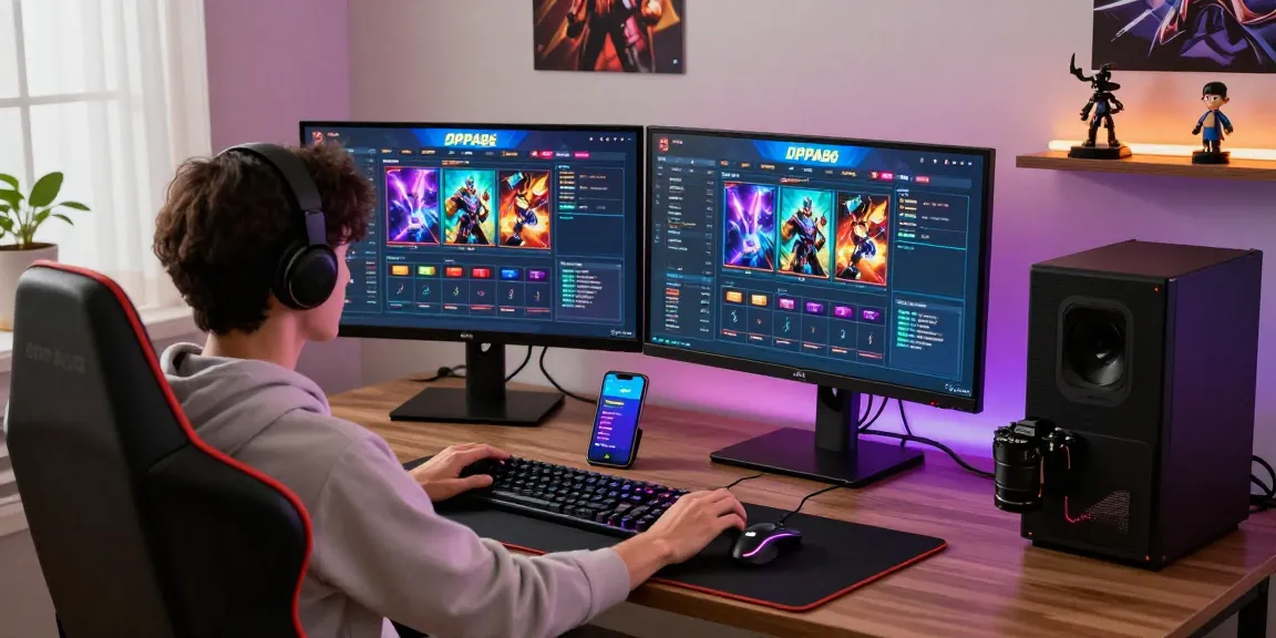 Exciting gaming setup with OPPA86 slot interface, showcasing user-friendly design and vibrant graphics.